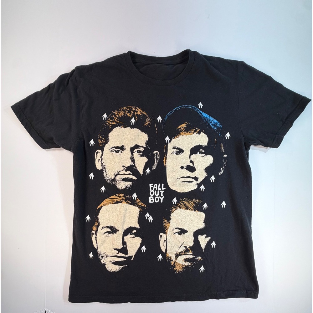Fall Out Boy So Much For Tour Dust 2023 World Tour Graphic T-Shirt Black Small